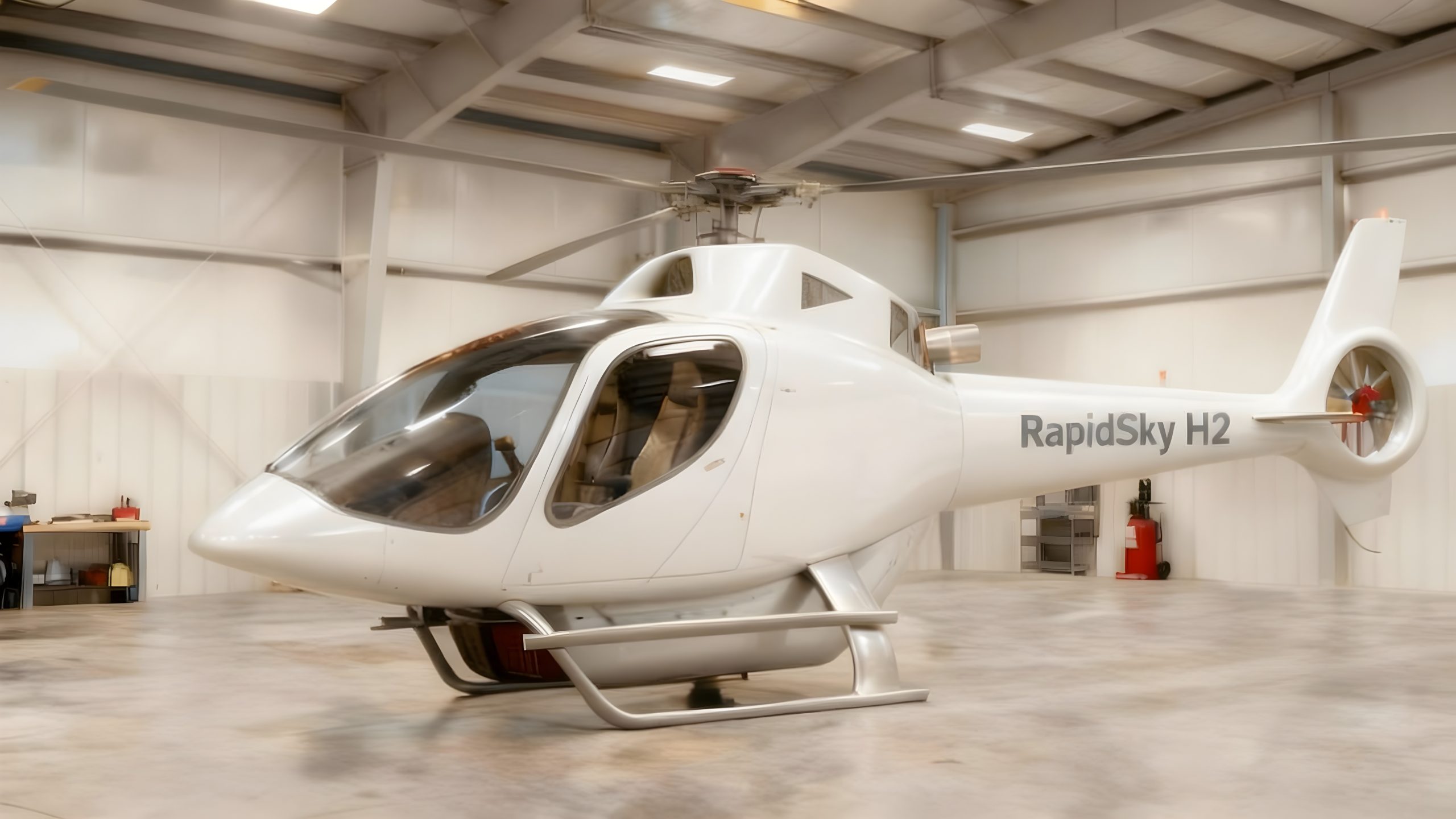 RapidSky H2 Pearl White